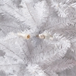 Nearly Natural 13ft Slim White Christmas Tree with 1350 Warm White LED Lights