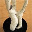Nearly Natural 6ft Artificial Birch Tree with Real Touch Leaves in Green