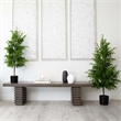 Nearly Natural 4ft Artificial Norfolk Pine Tree in Green