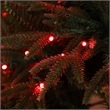Nearly Natural 6ft Pre-Lit Edmonton Fir Light Show Memory Shape Christmas Tree
