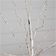 Nearly Natural 2ft Pre-Lit Artificial White Birch Tree with 60 Warm White LED