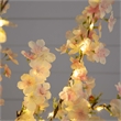 Nearly Natural 4ft Lighted Artificial Cherry Blossom Tree w/210 WarmWhite LED