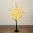 Nearly Natural 4ft Lighted Artificial Cherry Blossom Tree w/210 WarmWhite LED