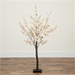 Nearly Natural 4ft Lighted Artificial Cherry Blossom Tree w/210 WarmWhite LED