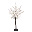 Nearly Natural 4ft Lighted Artificial Cherry Blossom Tree w/210 WarmWhite LED