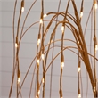 Nearly Natural 4ft Pre-Lit Artificial Willow Tree w/ 120 Warm White LED Lights