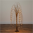 Nearly Natural 4ft Pre-Lit Artificial Willow Tree w/ 120 Warm White LED Lights