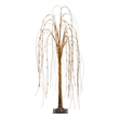 Nearly Natural 4ft Pre-Lit Artificial Willow Tree w/ 120 Warm White LED Lights