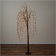 Nearly Natural 6ft Pre-Lit Artificial Willow Tree with 160 Warm White LED Lights