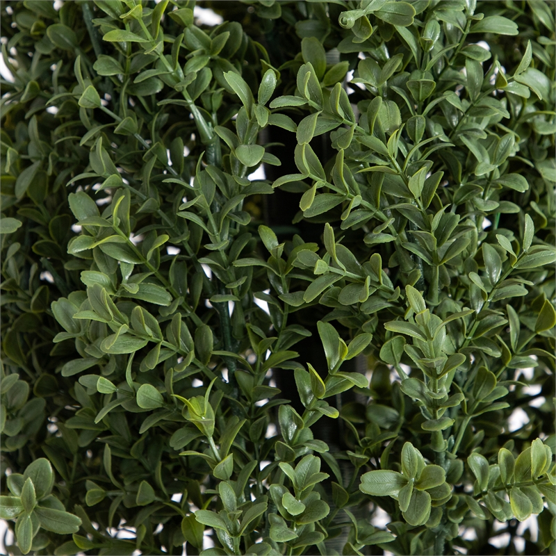 Nearly Natural 7ft UV Resistant Artificial Boxwood Topiary Tree (Indoor/Outdoor)