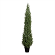 Nearly Natural 7ft UV Resistant Artificial Boxwood Topiary Tree (Indoor/Outdoor)