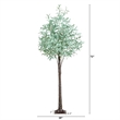 Nearly Natural 6ft Lighted Artificial Olive Tree with 420 Warm White LED Lights