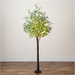 Nearly Natural 6ft Lighted Artificial Olive Tree with 420 Warm White LED Lights