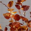 Nearly Natural 4ft Pre-Lit Autumn Eucalyptus Fall Tree w/ 160 Warm White LED