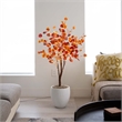Nearly Natural 4ft Pre-Lit Autumn Eucalyptus Fall Tree w/ 160 Warm White LED