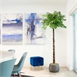 Nearly Natural 6ft UV Resistant Lighted Palm Tree with 206 Warm White LED Lights