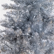 Nearly Natural 4ft Artificial Silver Christmas Tree with 130 Cool White LED