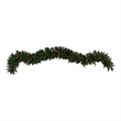 Nearly Natural 9ft Mixed Pines & Pinecones Extra Wide Christmas Garl