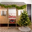 Nearly Natural 4ft Pre-Lit Luxembourg Pine Christmas Tree