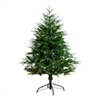 Nearly Natural 4ft Pre-Lit Luxembourg Pine Christmas Tree