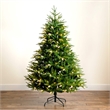 Nearly Natural 6ft Pre-Lit Luxembourg Pine Christmas Tree