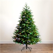 Nearly Natural 6ft Pre-Lit Luxembourg Pine Christmas Tree