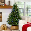 Nearly Natural 7ft Pre-Lit Luxembourg Pine Christmas Tree