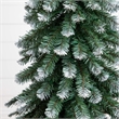 Nearly Natural 3ft 4ft 5ft Pre-Lit Frosted Christmas Tree Set w/ Warm LED