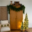 Nearly Natural 8ft Artificial Real Touch Norfolk Island Pine Garland