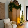 Nearly Natural 8ft Artificial Real Touch Norfolk Island Pine Garland