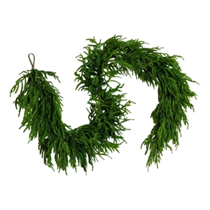 Nearly Natural 8ft Artificial Real Touch Norfolk Island Pine Garland