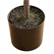 Nearly Natural 5ft Artificial Real Touch Down Swept Norfolk Pine Tree
