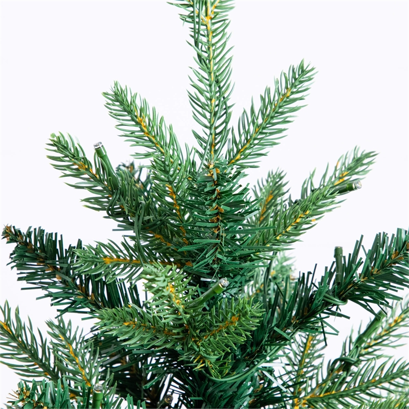 Nearly Natural 2ft Pre-Lit Classic Christmas Tree w/ 35 Warm White LED Lights