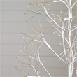 Nearly Natural 6ft Pre-Lit White Starburst Tree with 1680 Fairy Warm White LED