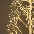 Nearly Natural 6ft Pre-Lit White Starburst Tree with 1680 Fairy Warm White LED