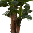 Nearly Natural 7ft Giant Triple Stalk Banana Tree UV Resistant (Indoor/Outdoor)
