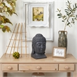 Nearly Natural Buddha Head (Indoor/Outdoor) in Black