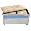 Nearly Natural Ocean Breeze Storage Boxes Bench & Seating Set (Set of 3)