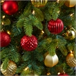 Nearly Natural Holiday Shatterproof 101 Count Christmas Tree Ornament Set