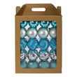 Nearly Natural Holiday Shatterproof 40 Count Christmas Tree Ornament Box Set