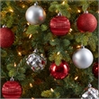 Nearly Natural Holiday Shatterproof 40 Count Christmas Tree Ornament Box Set