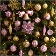 Nearly Natural Holiday Deluxe Shatterproof70 Ct Christmas Tree Ornament Box Set