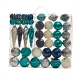 Nearly Natural Holiday Deluxe Shatterproof39 Ct Christmas Tree Ornament Box Set
