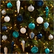 Nearly Natural Holiday Deluxe Shatterproof39 Ct Christmas Tree Ornament Box Set
