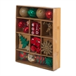Nearly Natural Holiday Deluxe Shatterproof25 Ct Christmas Tree Ornament Box Set
