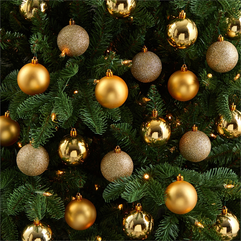 Nearly Natural Holiday Christmas 30 Count 2.5