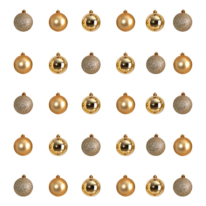Nearly Natural Holiday Christmas 30 Count 2.5