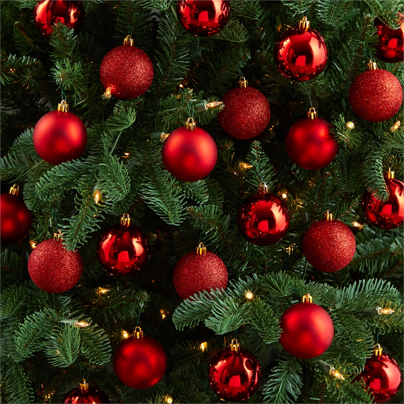 Nearly Natural Holiday Christmas 30 Count 2.5