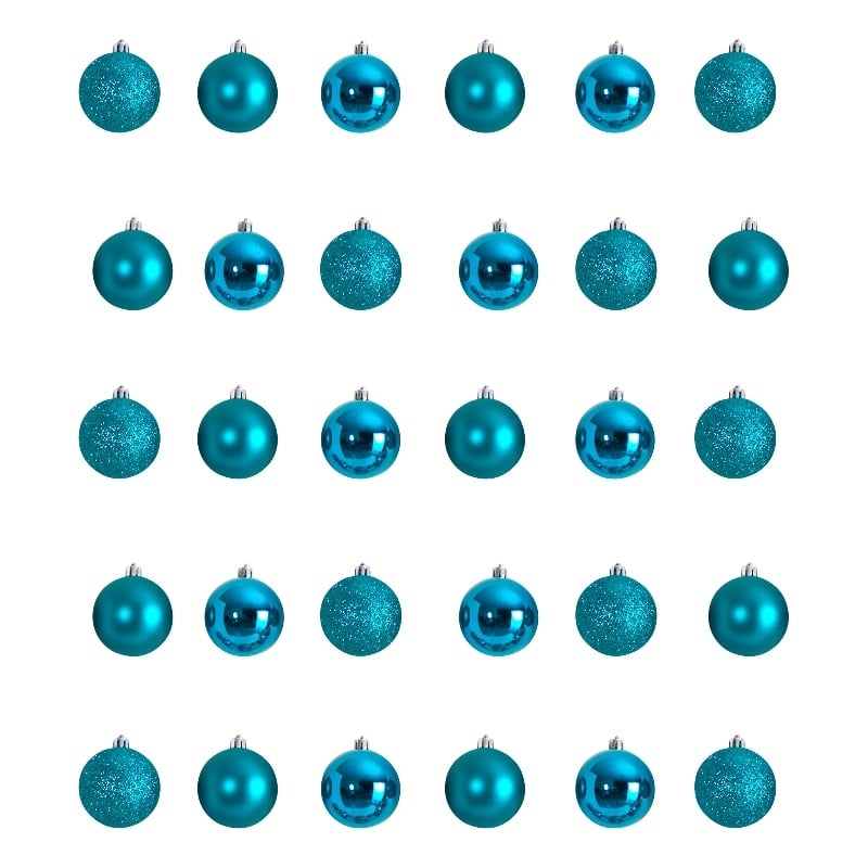 Nearly Natural Holiday Christmas 30 Count 2.5