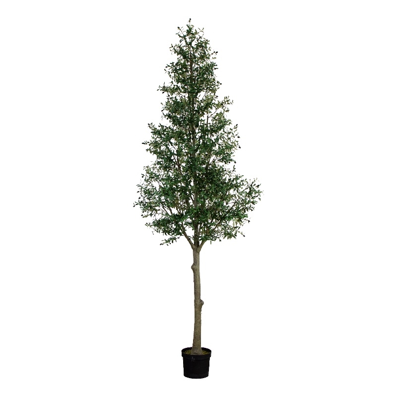 Nearly Natural 13ft Artificial Olive Tree in Green